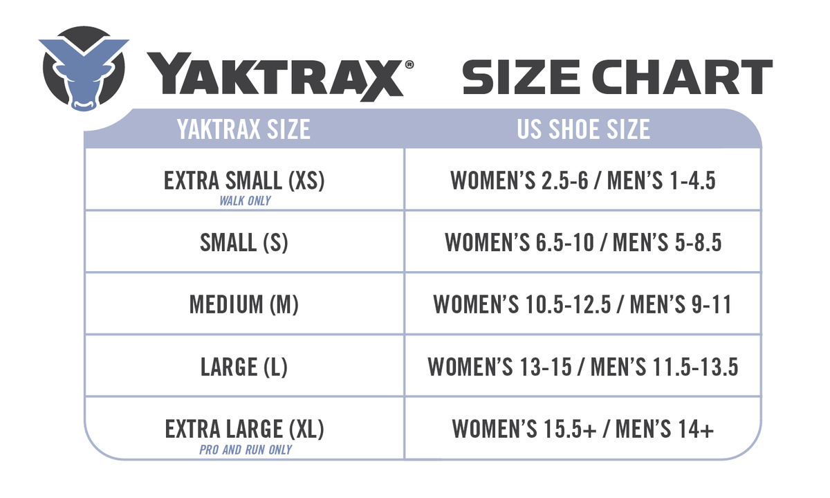 Yaktrax Run Traction Aid Wilderness Sports, Inc.